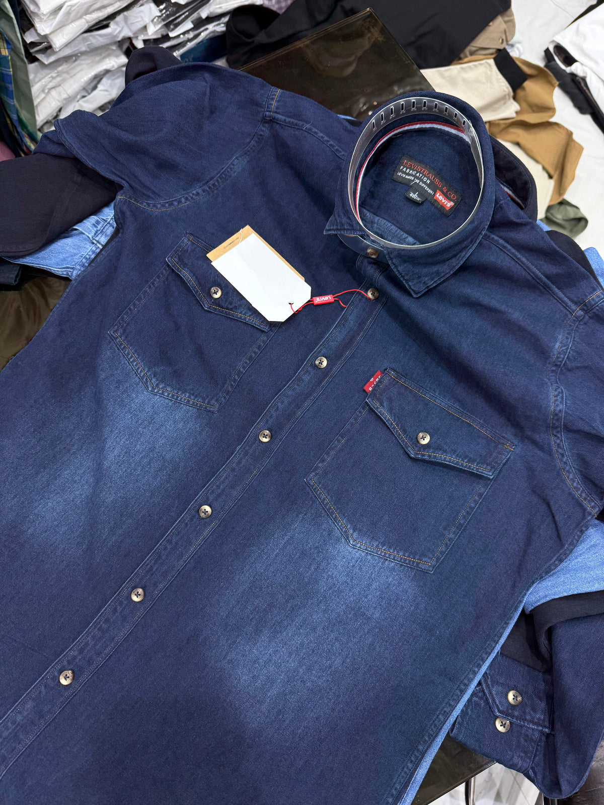 Denim Shirts Lvs